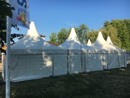 Pagoda sátor 5x5 méteres-6